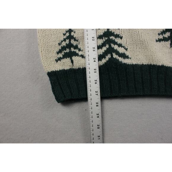 Knit Christmas Sweater Men's Medium Pullover Grandpa Core Ski Novelty Reindeer - Picture 6 of 7